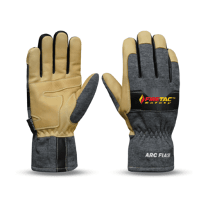 FIRETAC VOLT-2 Tan & Grey Arc Flash Protective Gloves – ASTM F2675 Tested