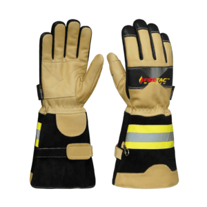 FIRETAC REX-3 Tan & Black Structural Firefighter Gloves